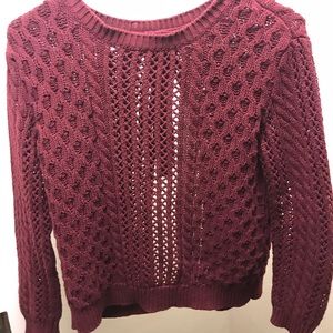 Burgundy Sweater